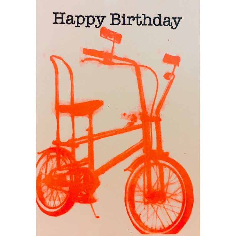happy birthday rennrad Superjuju Happy Birthday Fahrrad Karte