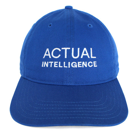 Cap - Actual Intelligence - royal blue