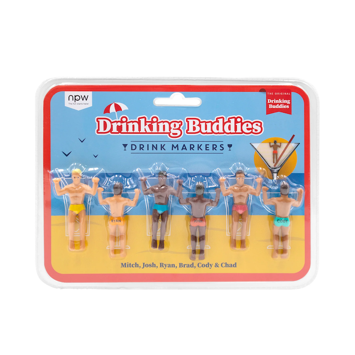 Drinking Buddies Glasmarker BOYS