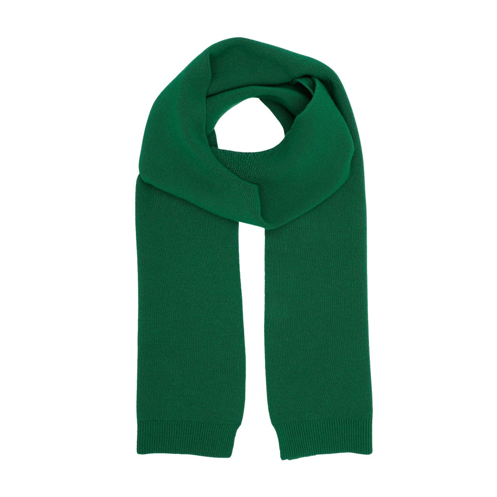 Merino Wool Scarf Kelly Green