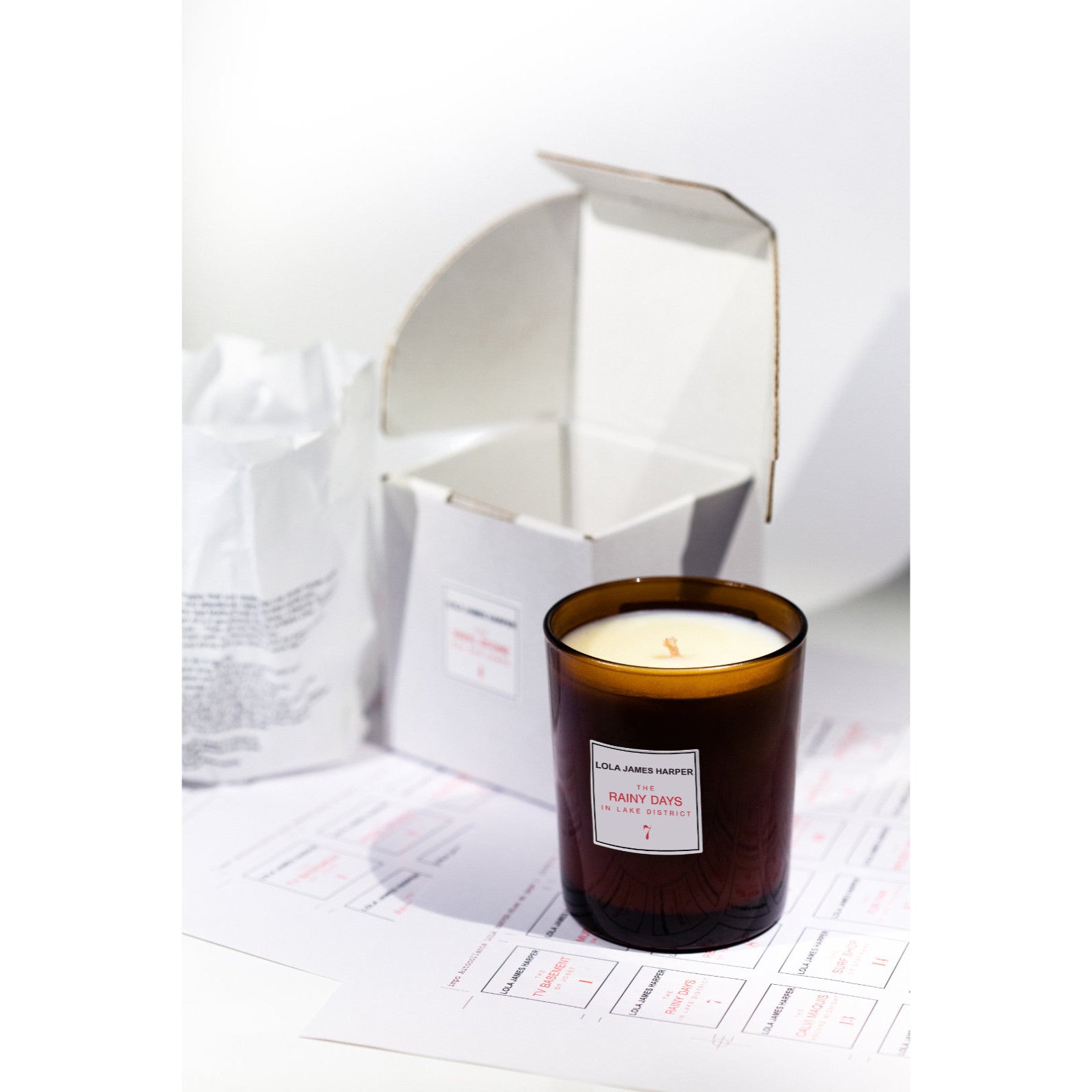 Lola James Harper Candle No.7 The Rainy Days in Lake District - 190g |  matter urban market hamburg