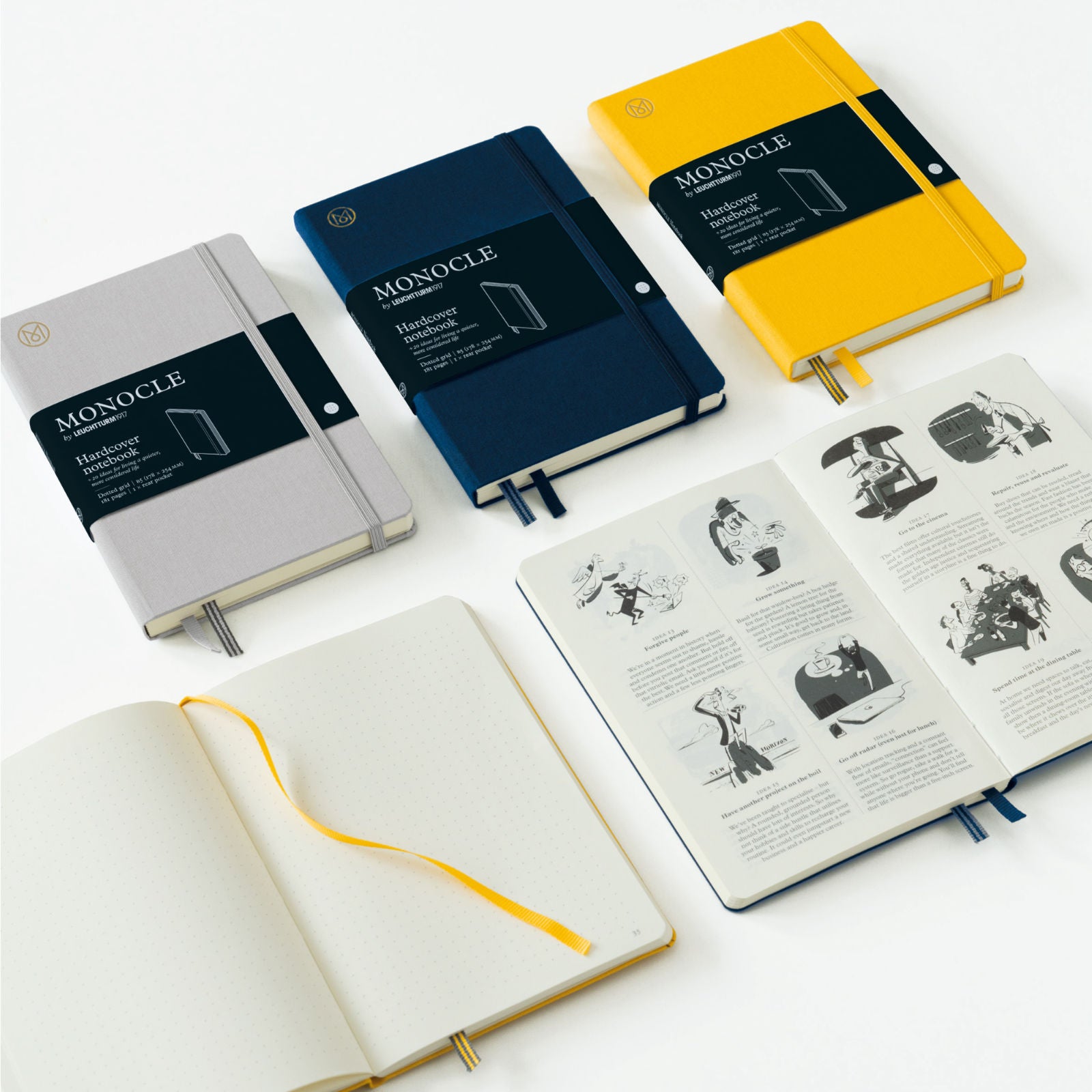 Hardcover Notizbuch B5 Navy