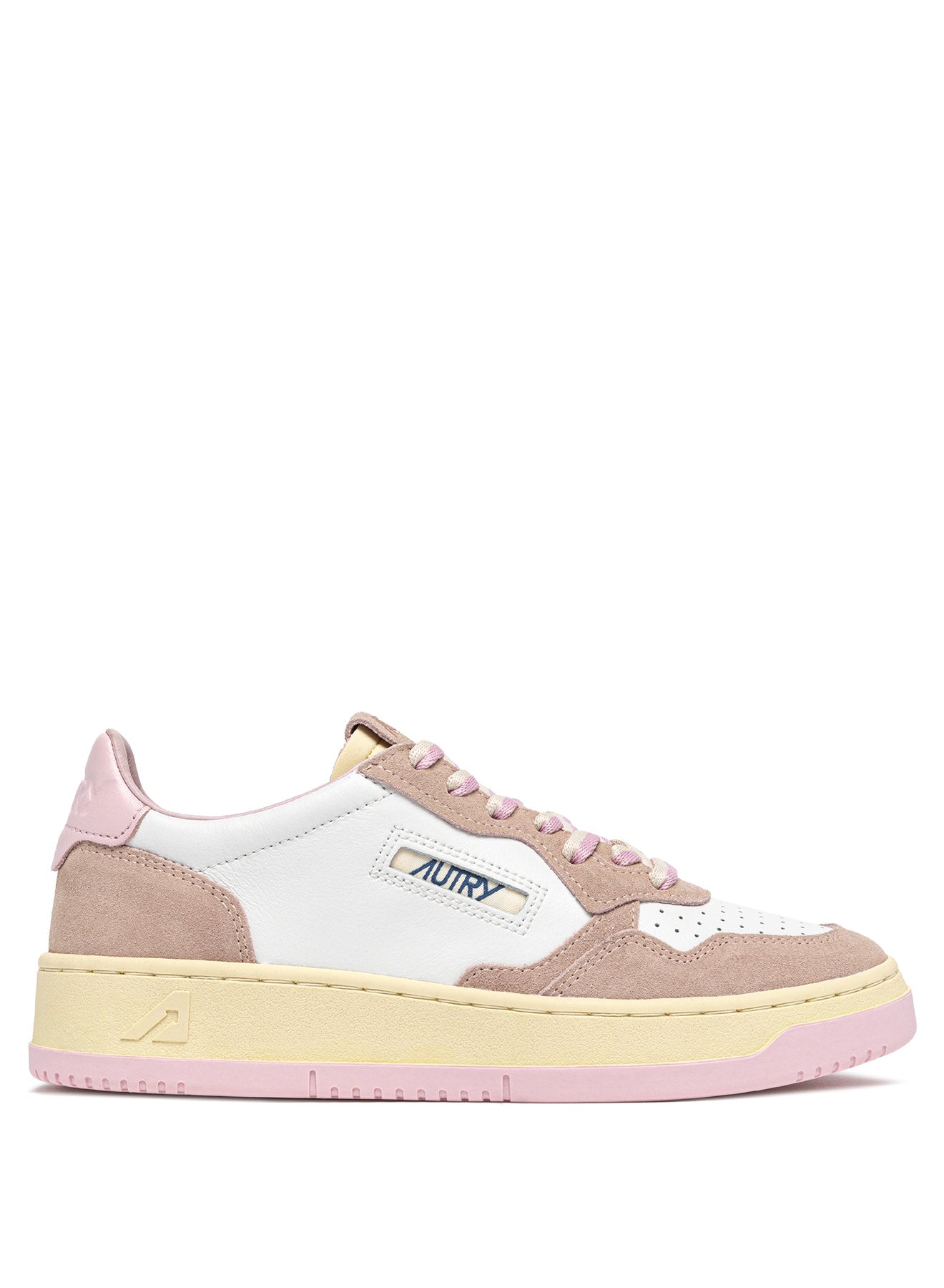 AUTRY Women Medalist BW01 Suede lilac/white