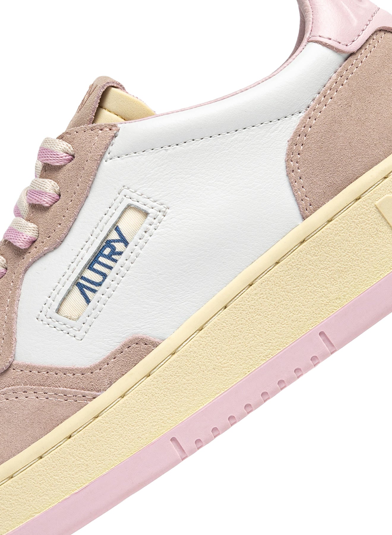 AUTRY Women Medalist BW01 Suede lilac/white