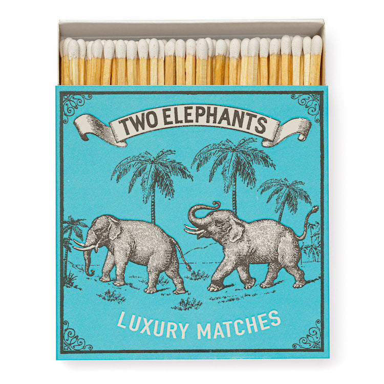 Safety Matches - Two elephants