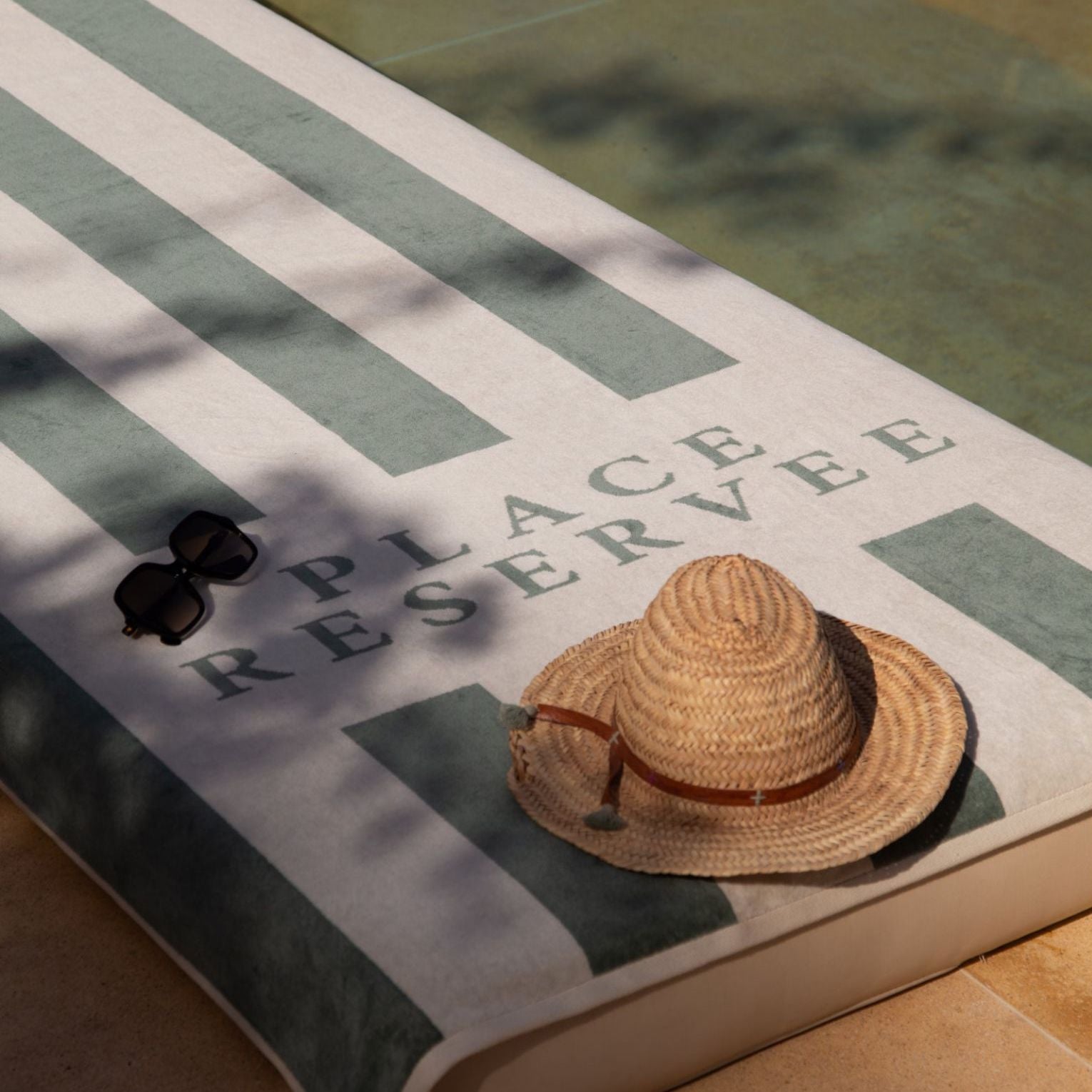 Beach Towel classic 100x200cm eucalyptus