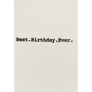 Best.Birthday.Ever - Card