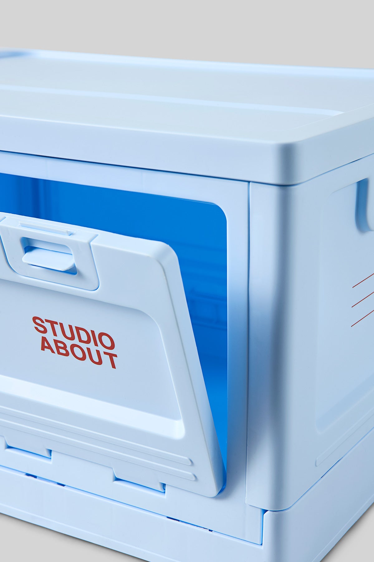 stapelbare Aufbewahrungsbox "Large Light Blue"