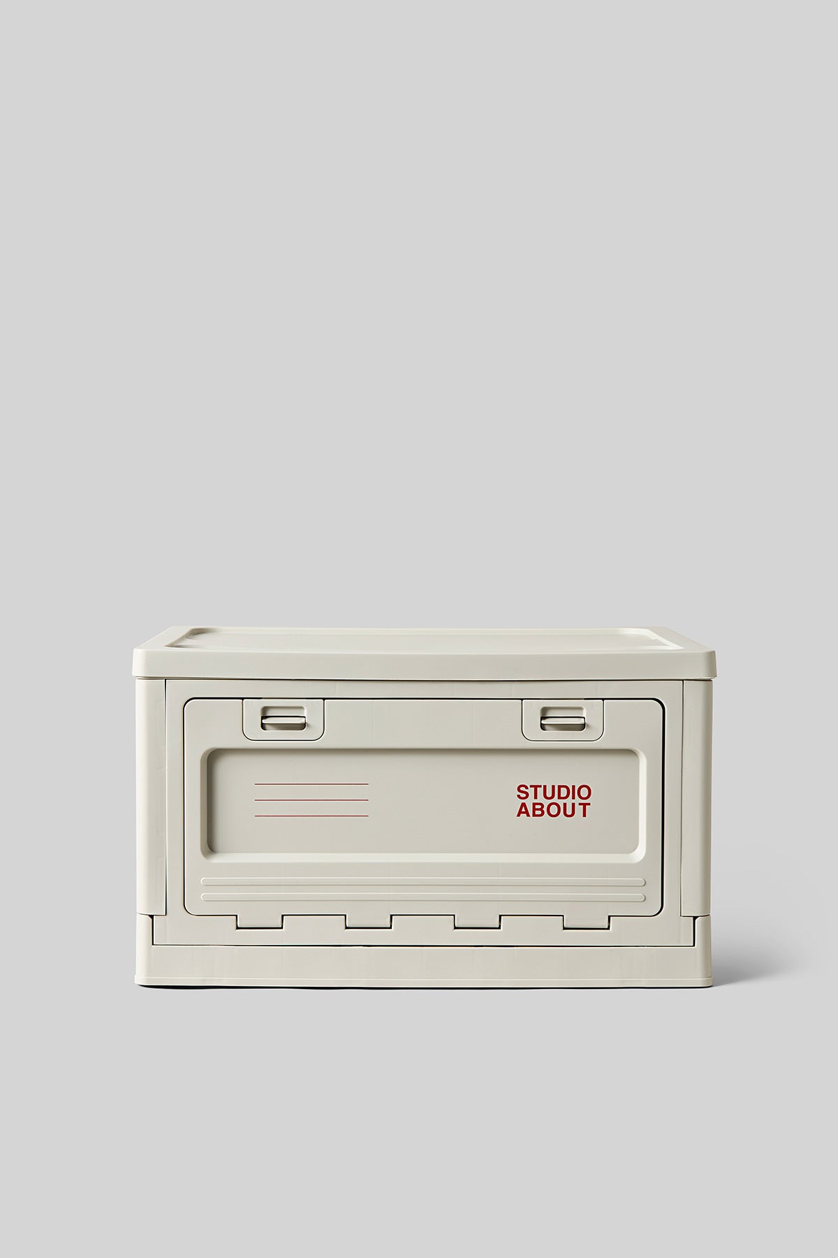 stapelbare Aufbewahrungsbox "Large Light Grey"