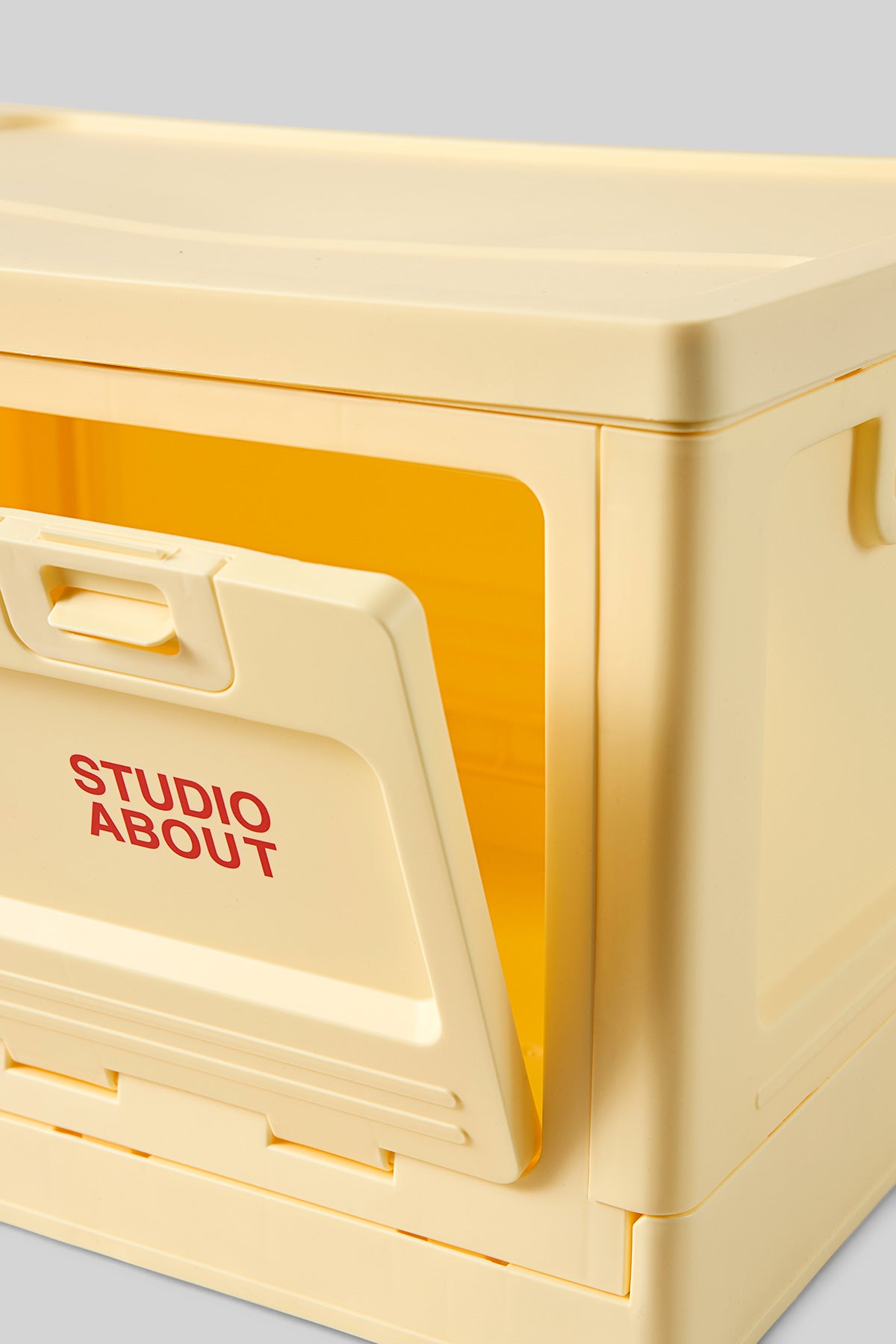 stapelbare Aufbewahrungsbox "Medium Light Yellow"