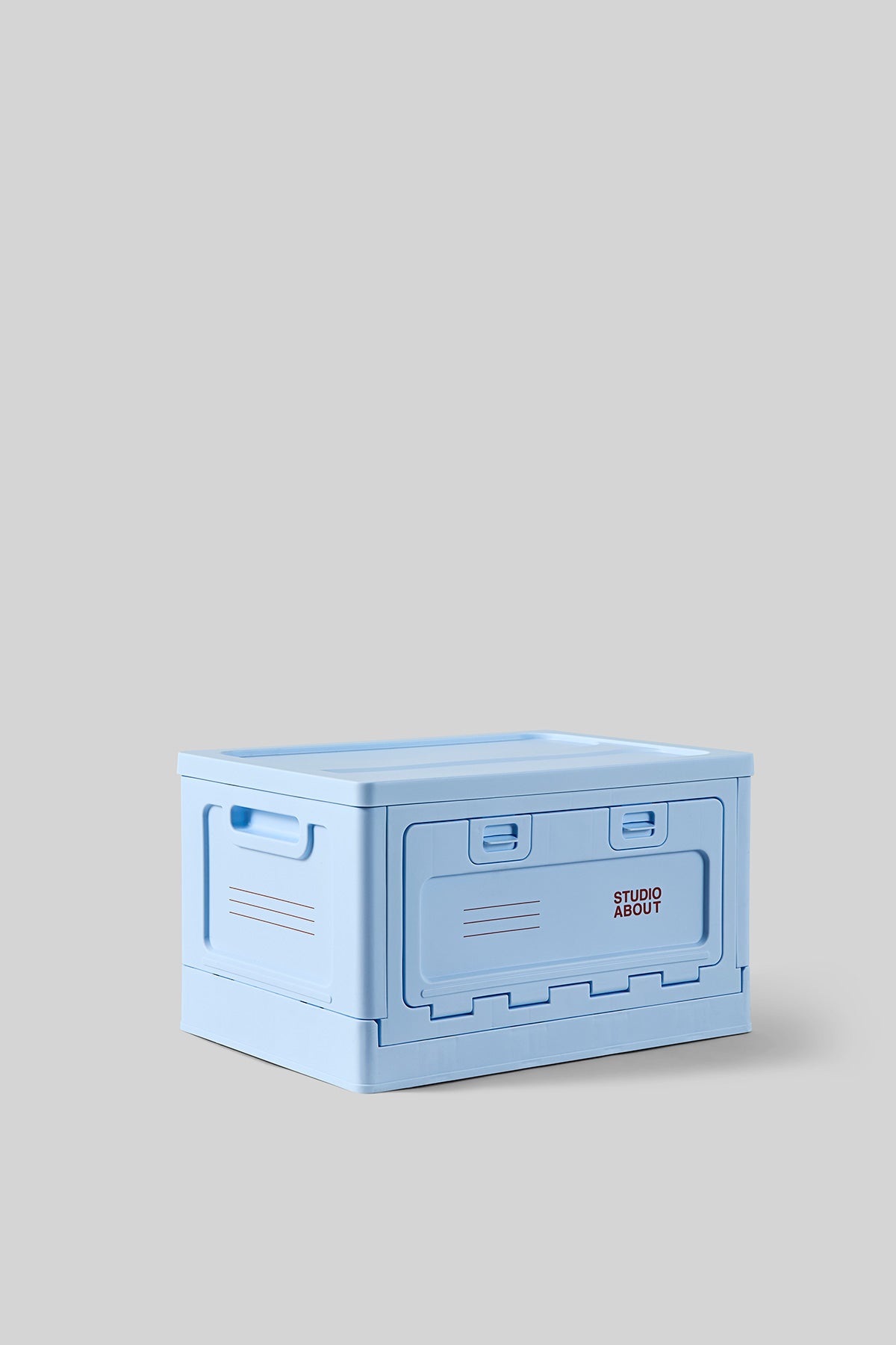 stapelbare Aufbewahrungsbox "Medium Light Blue"