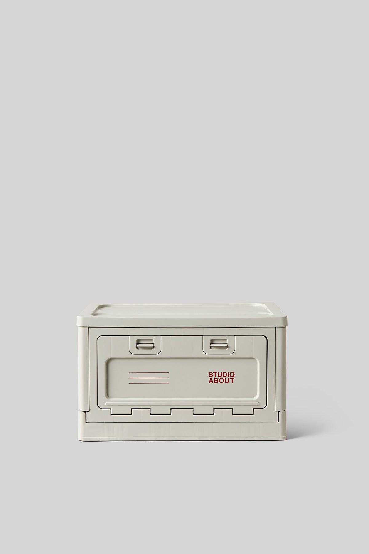 stapelbare Aufbewahrungsbox "Medium Light Grey"