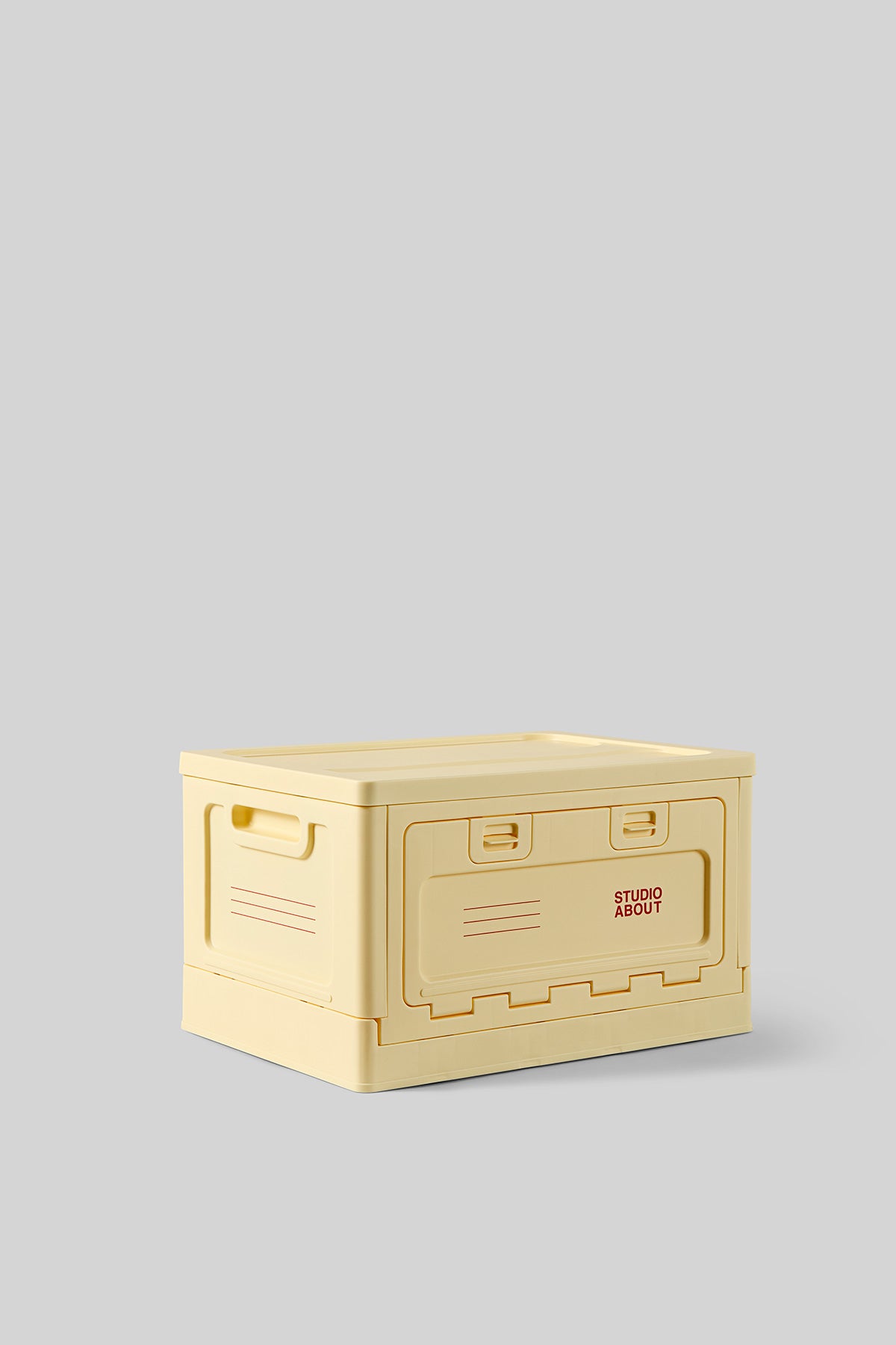 stapelbare Aufbewahrungsbox "Medium Light Yellow"