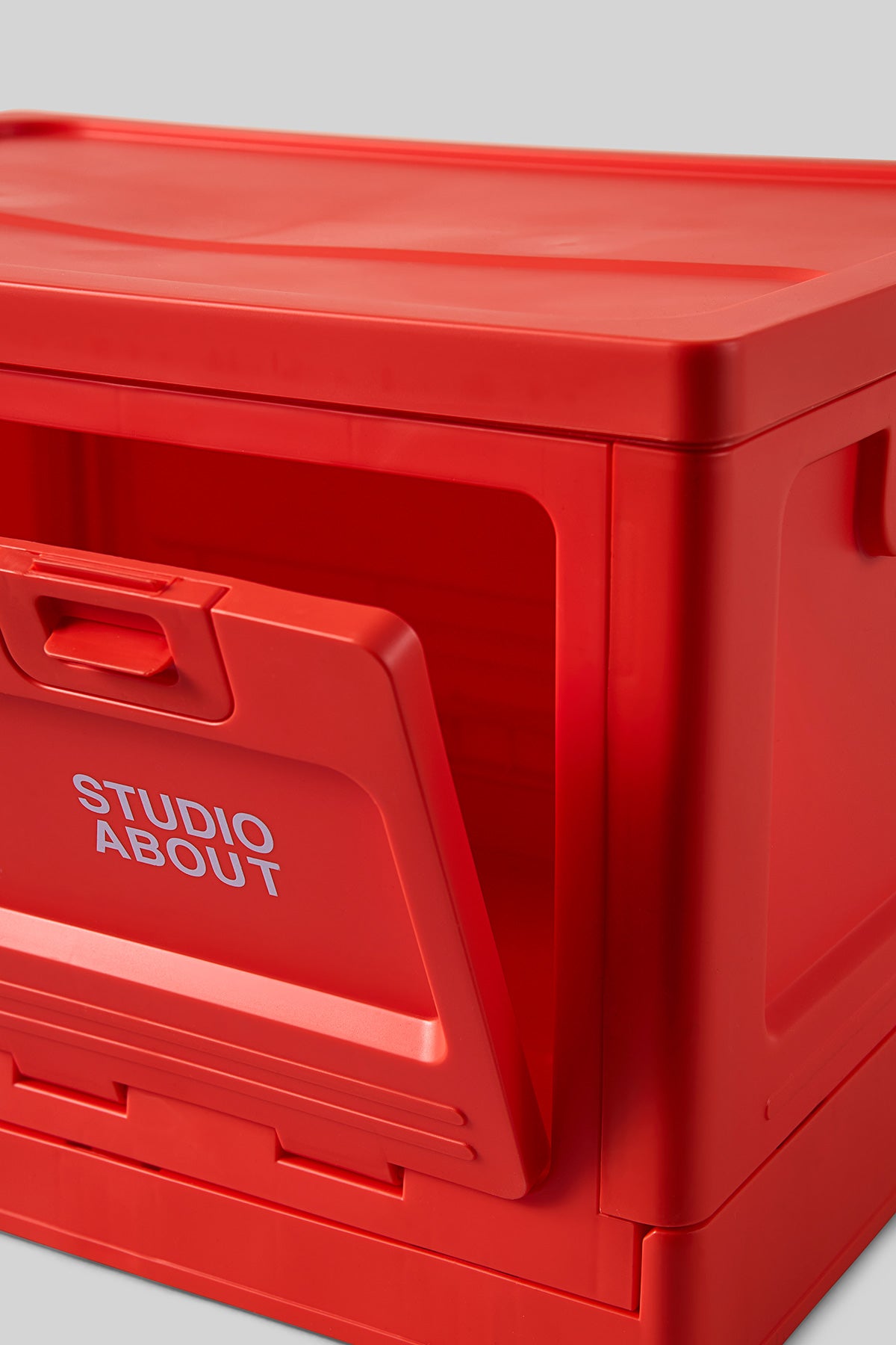stapelbare Aufbewahrungsbox "Medium Red"
