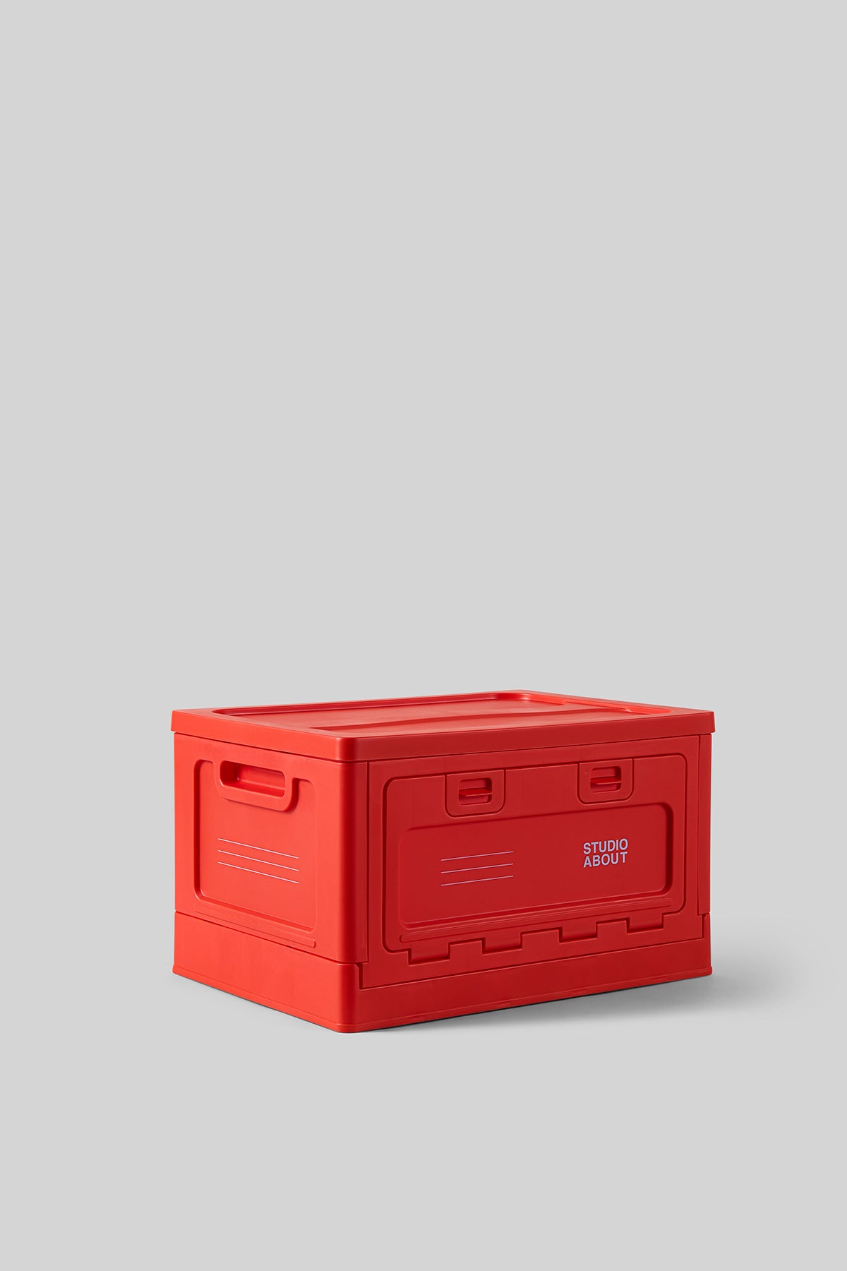 stapelbare Aufbewahrungsbox "Medium Red"