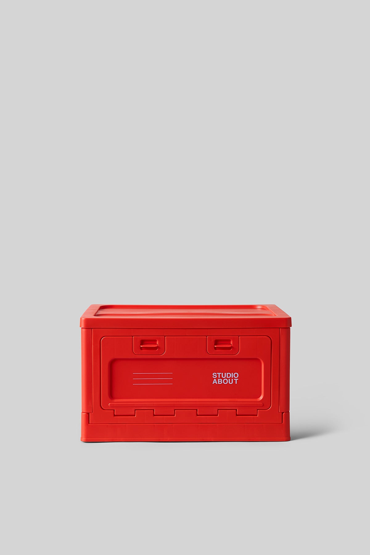 stapelbare Aufbewahrungsbox "Medium Red"