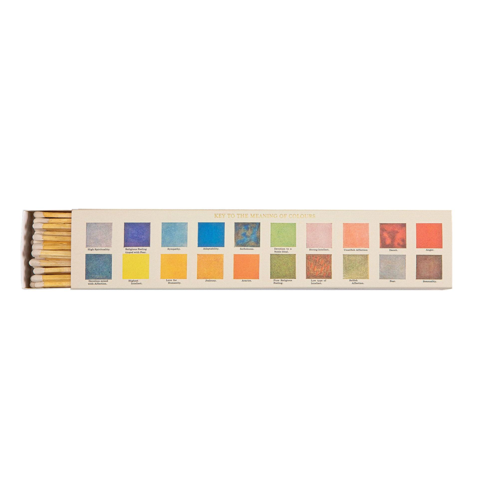 Long Safety Matches - Meaning of Colour