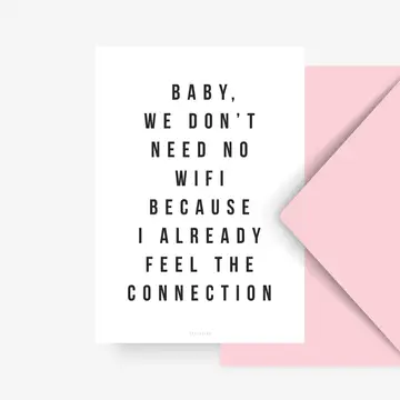 Postkarte - Connection