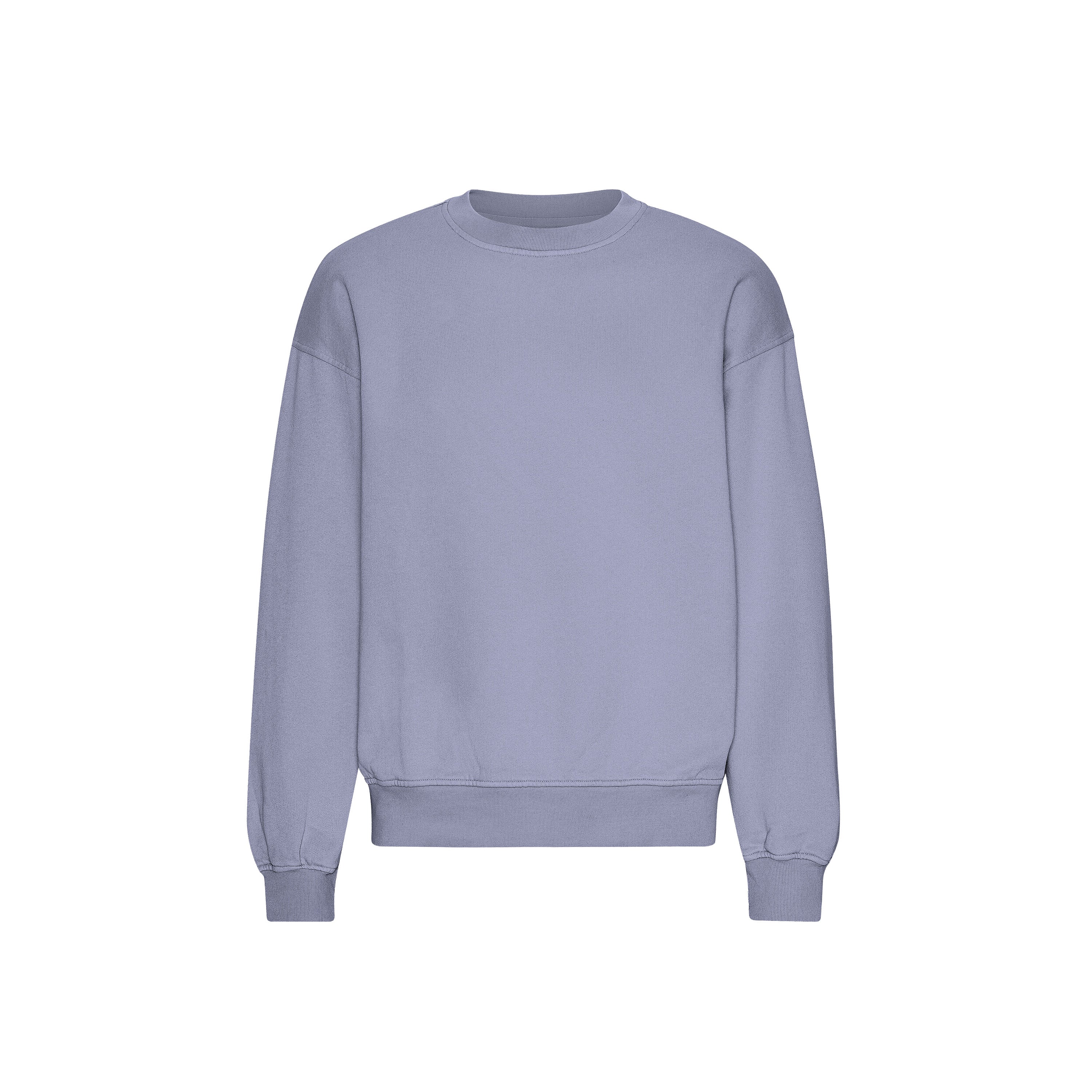 Organic Oversized Crew - Purple Jade