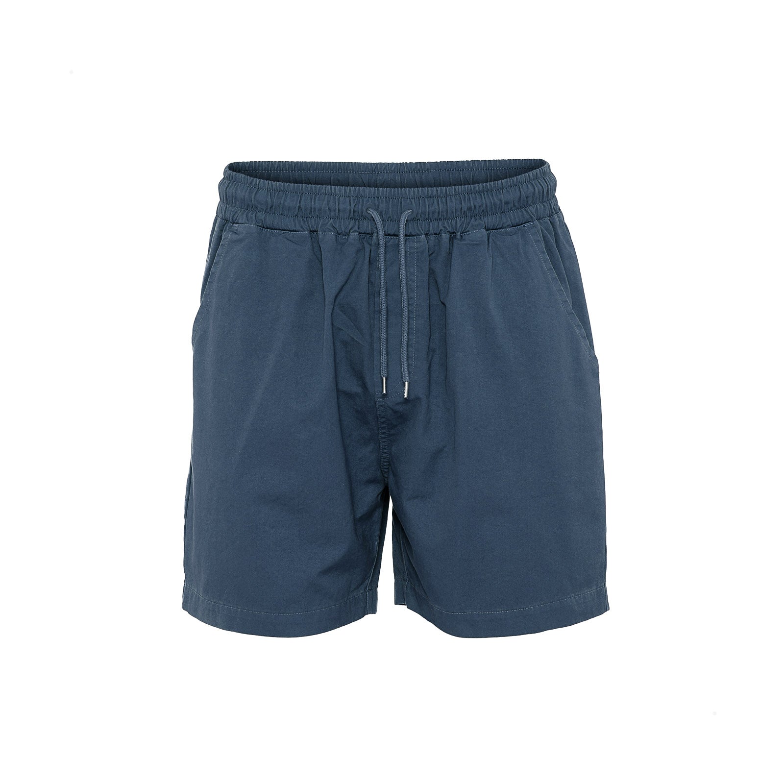 Organic Twill Shorts Petrol Blue