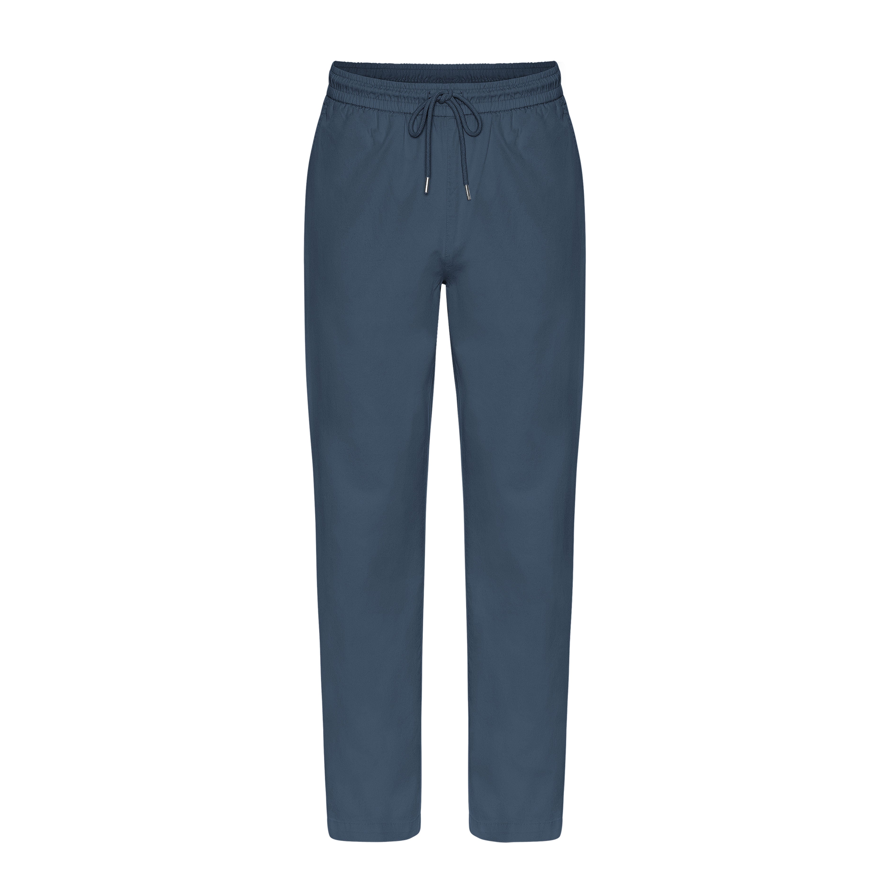 Organic Twill Pants Petrol Blue