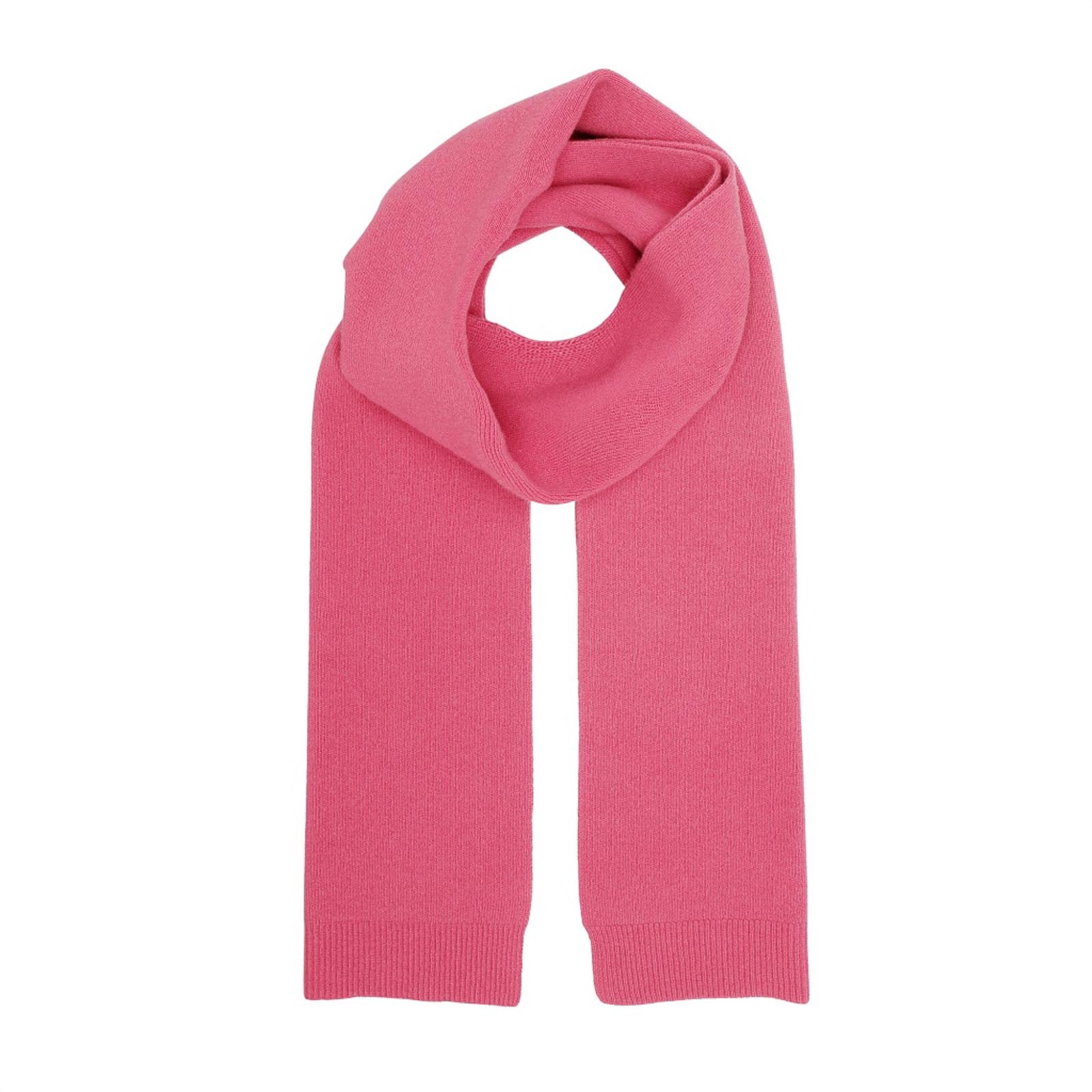 Merino Wool Scarf Bubblegum Pink