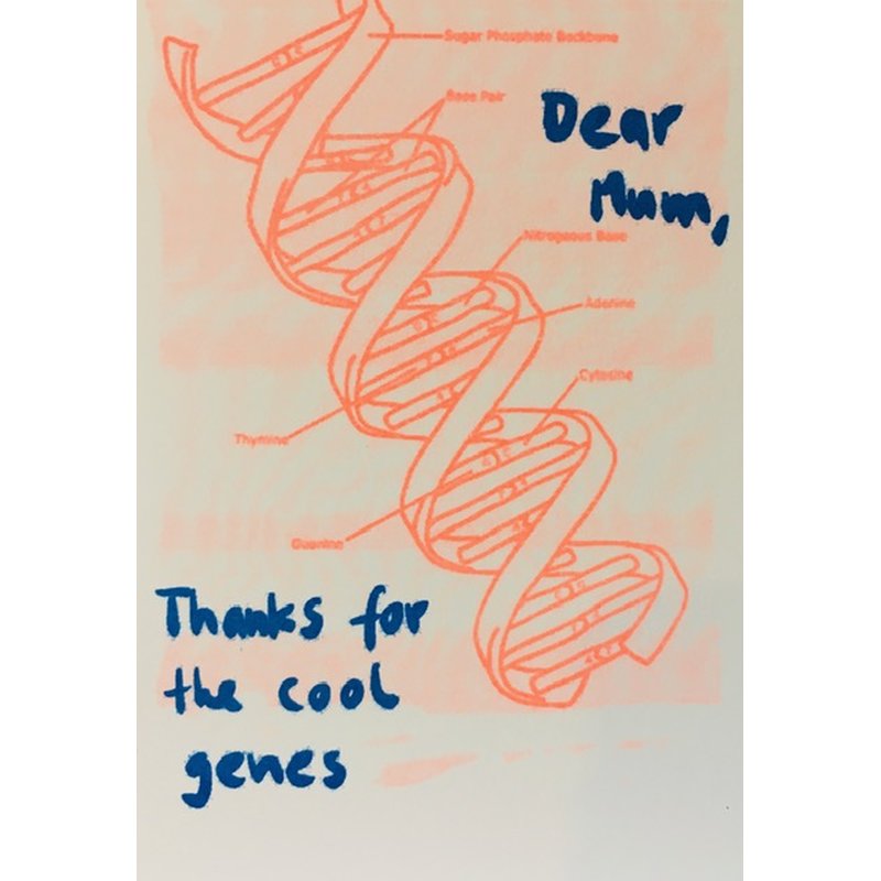 Mum, Genes - Card