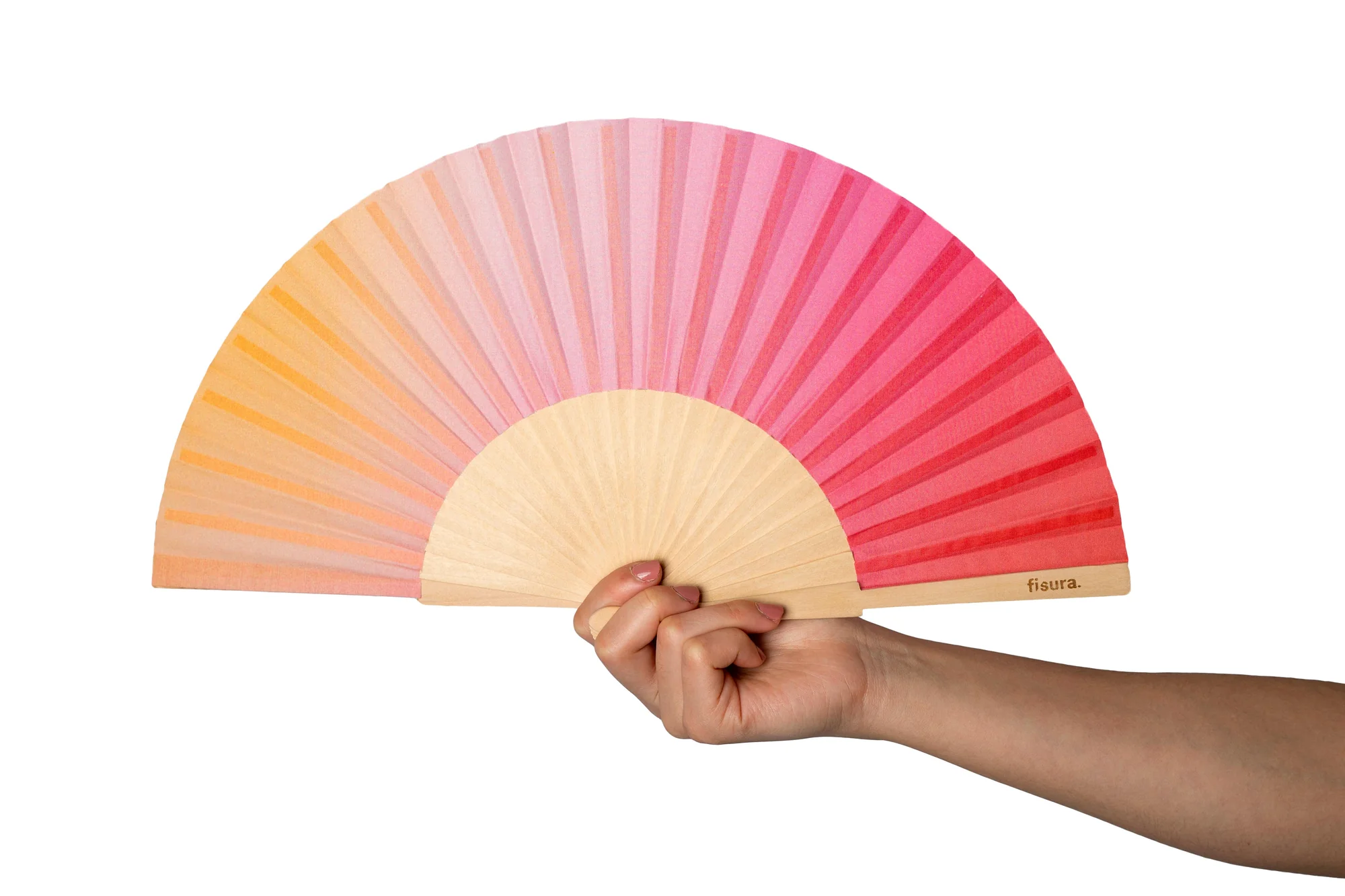 Hand fan SUNSET