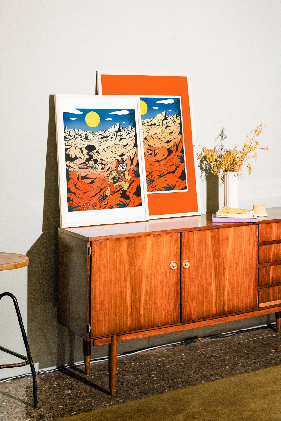 Floor van het Nederend Poster „Kiblind Cover"