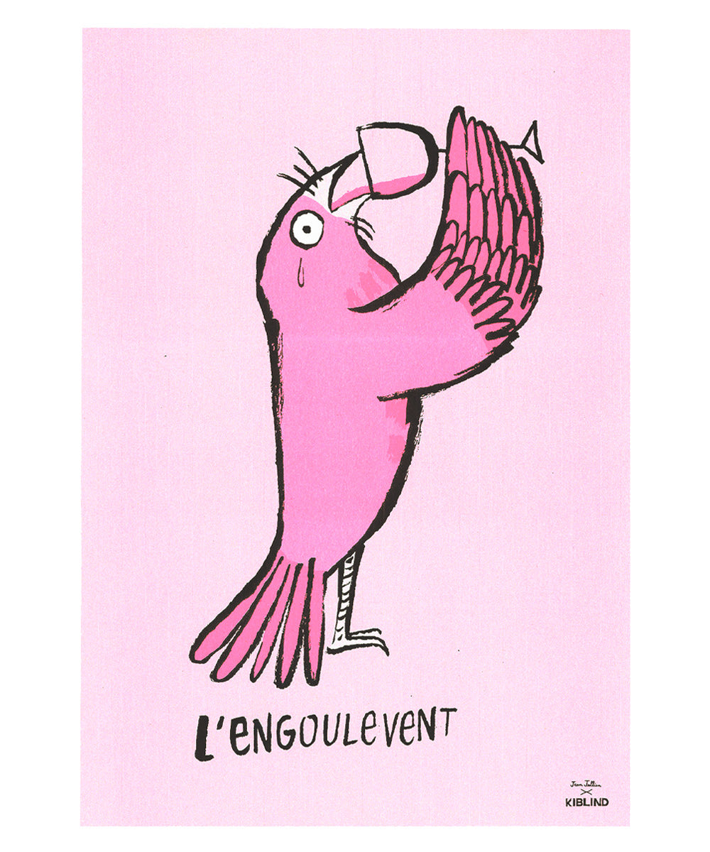 Jean Jullien Poster „L'Engoulevent"
