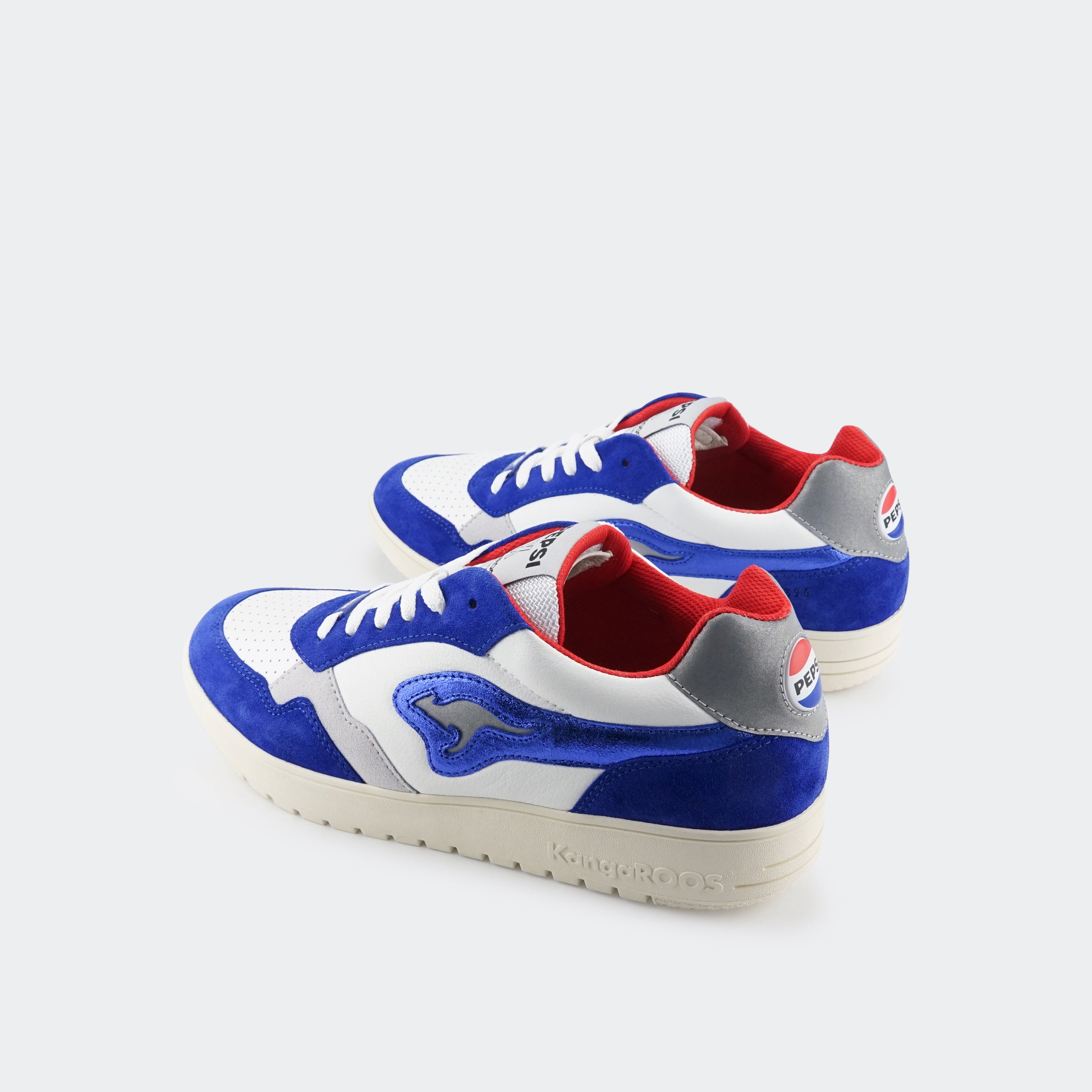 KangaROOS x PEPSI white/blue/red