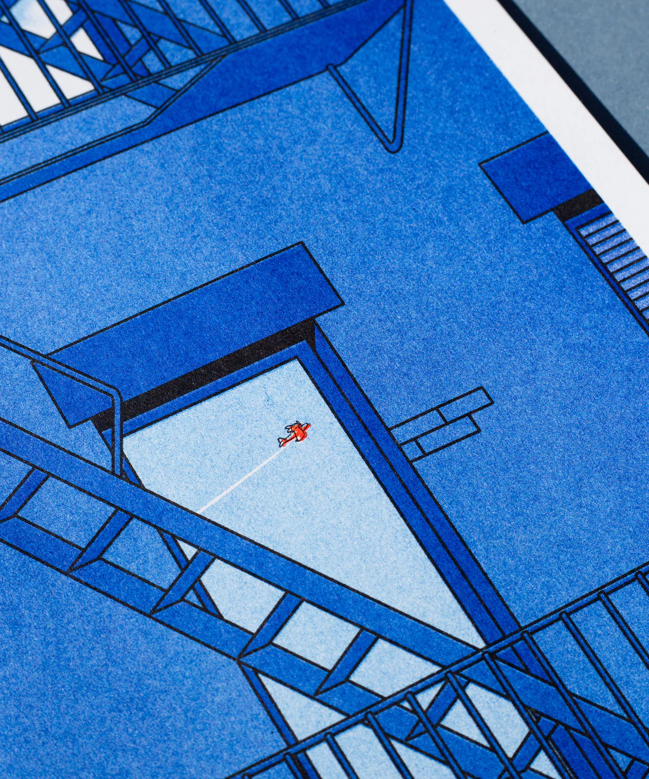 Simon Bailly Poster „Porco Rosso" Miyazaki-Kollektion