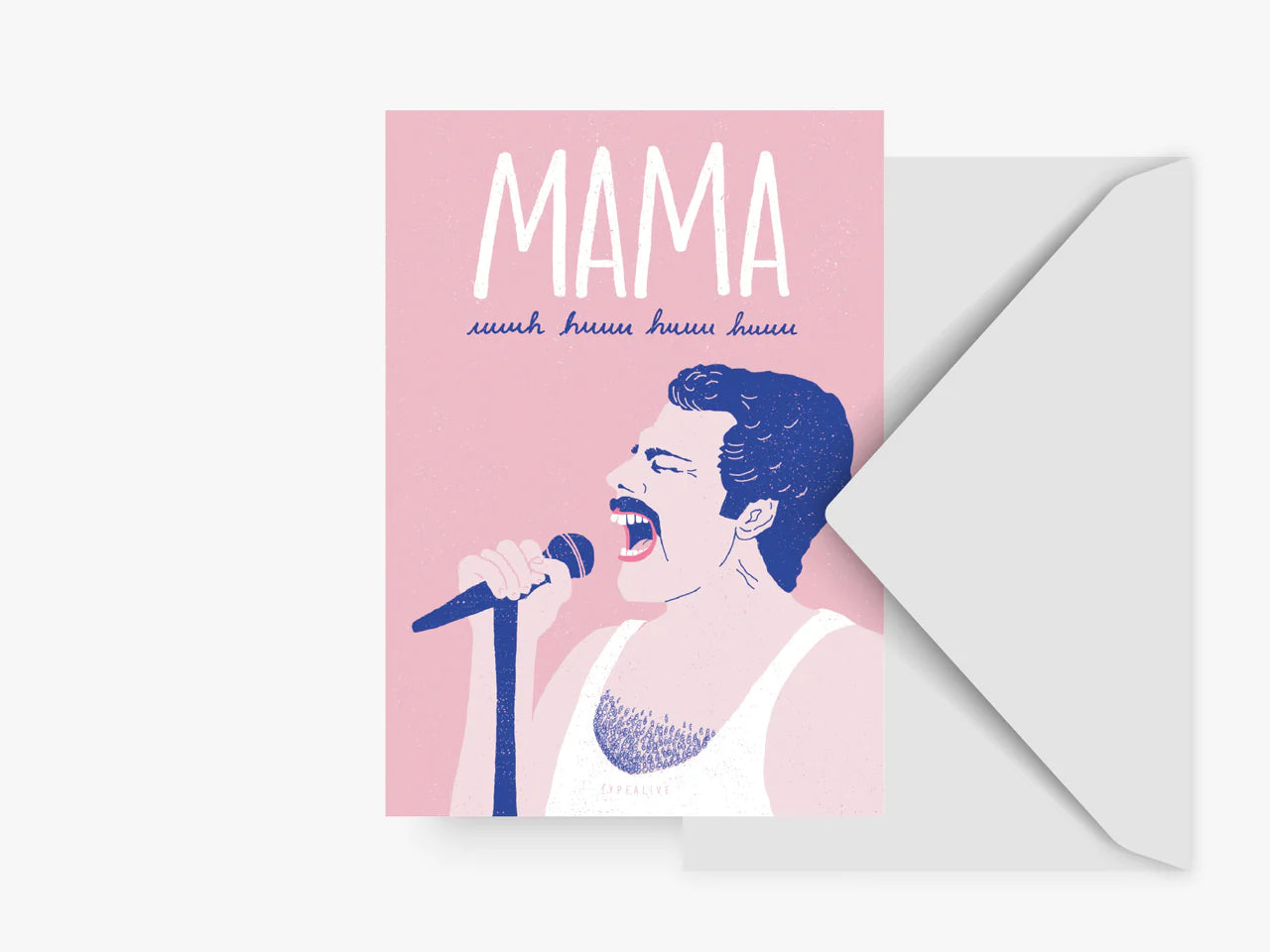 Mama - Postkarte