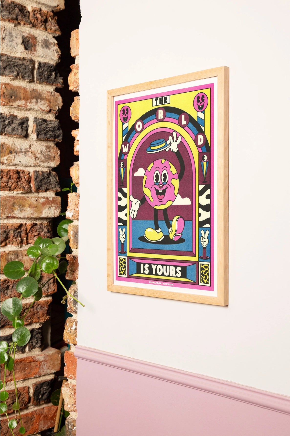 Yeye Weller Poster „Nas – The World is Yours"