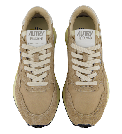 AUTRY Women Reelwind NC08 - Nylon/Cracked Leder Pepper