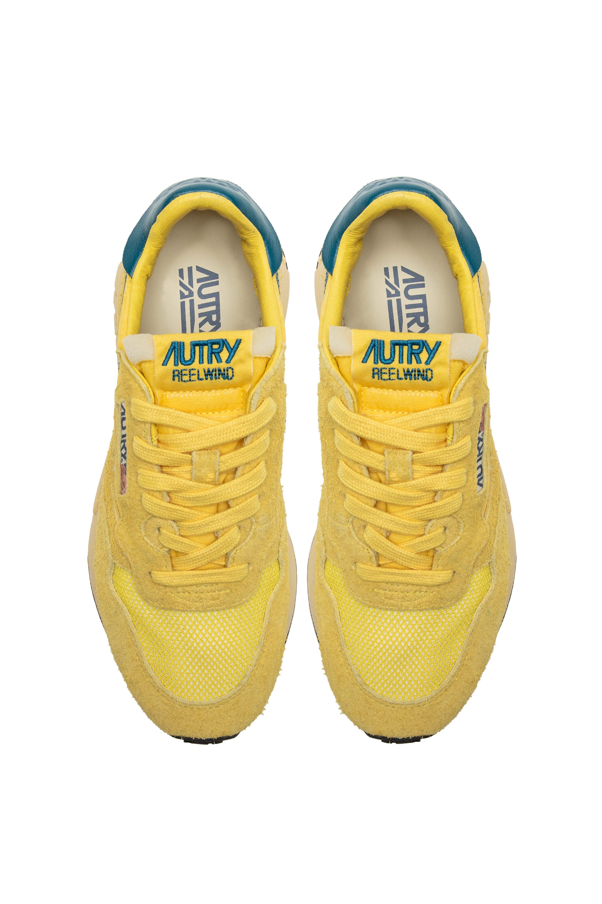 AUTRY Women Reelwind UT03- Leder/net yellow/corsair