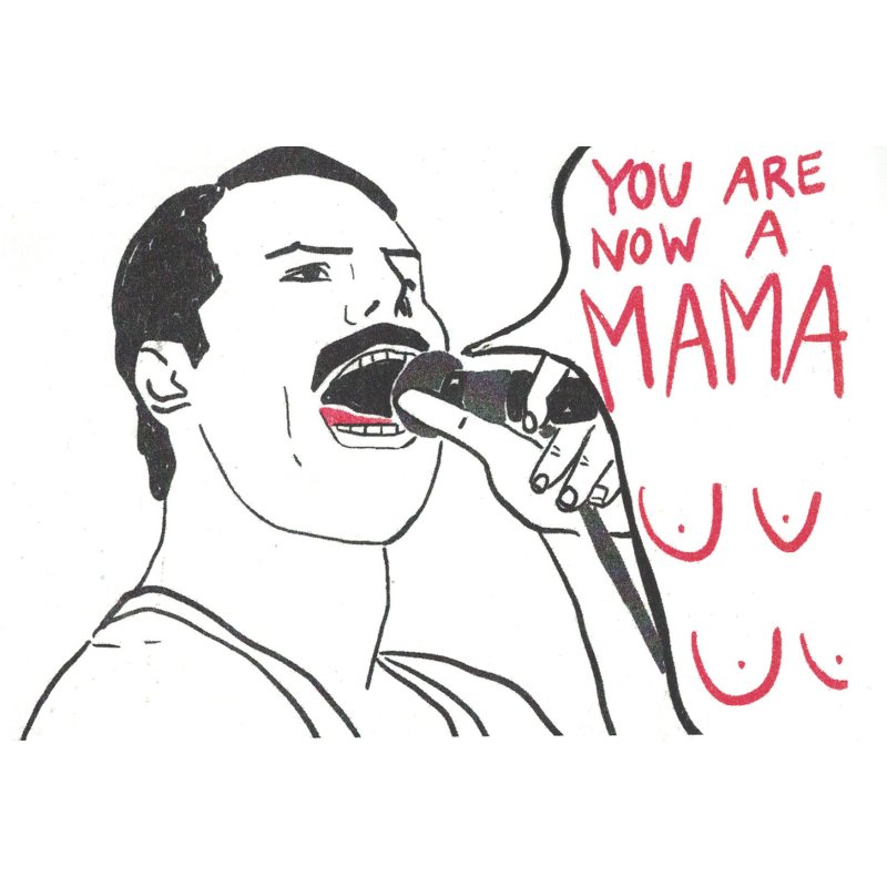 You are now a mama - Card