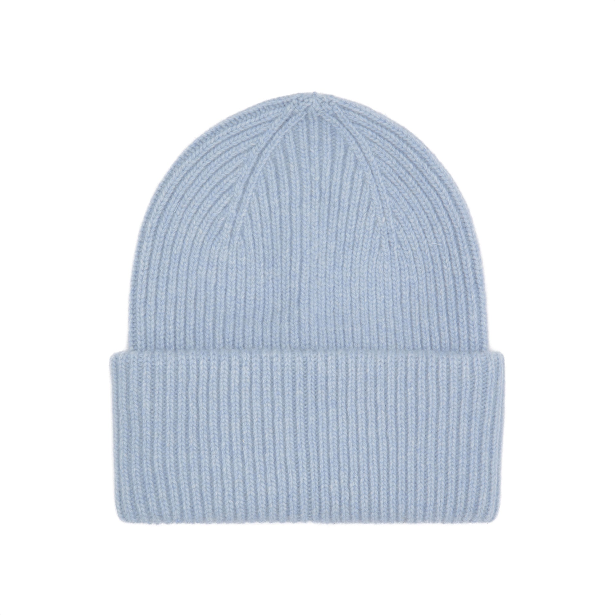 Merino Wool Hat Stone Blue