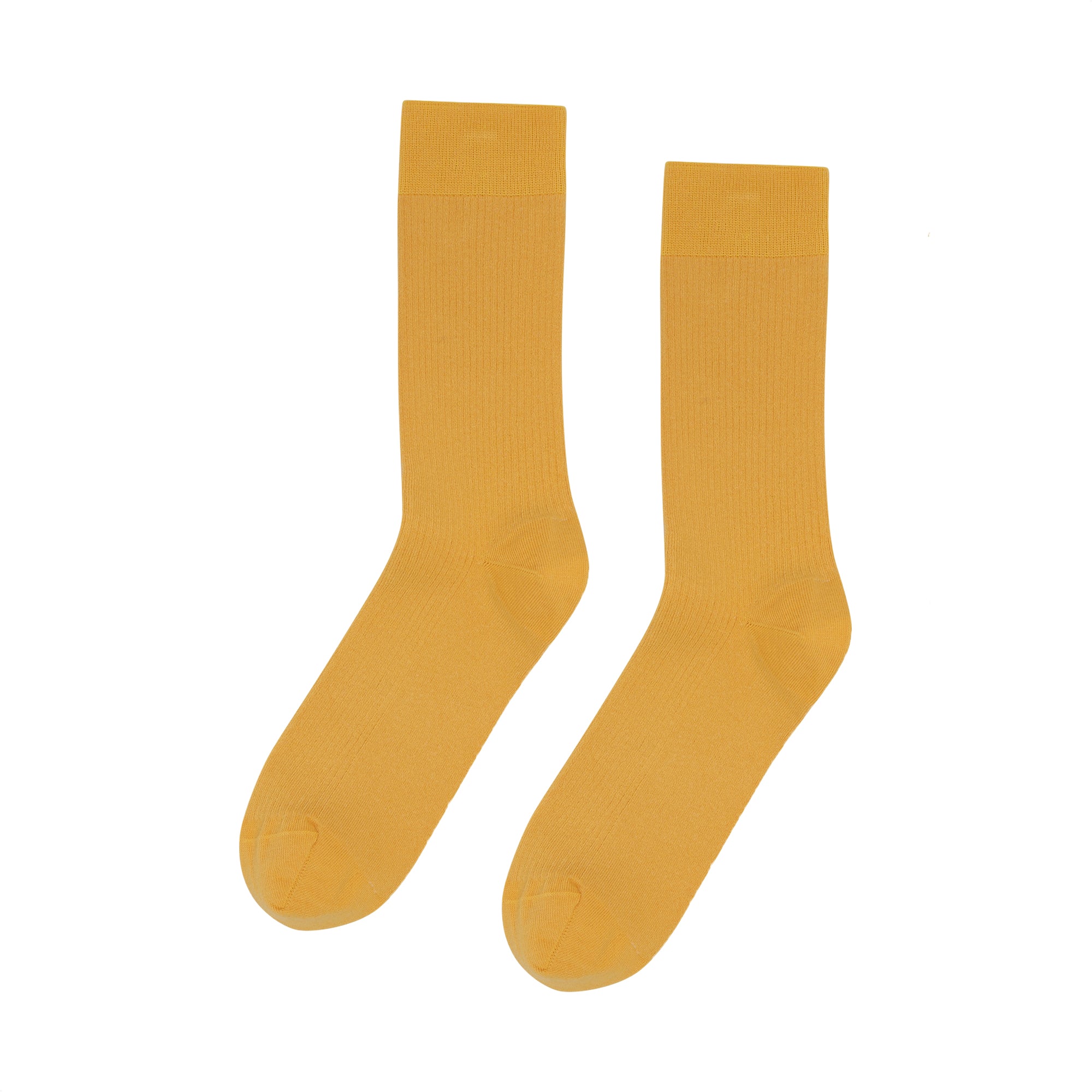 Organic Sock Burned Yellow One Size