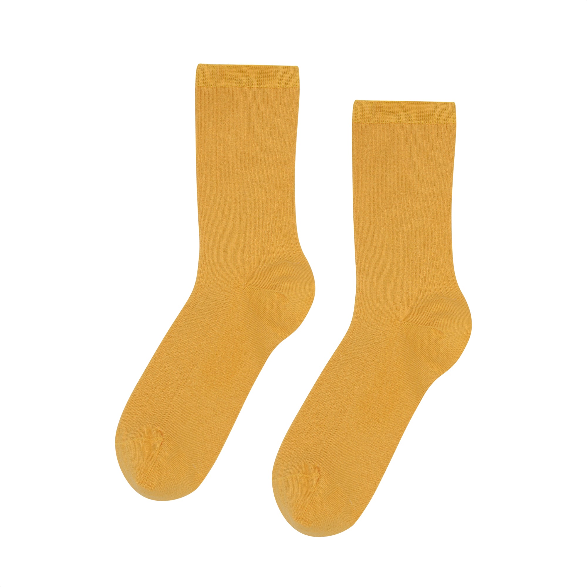 W's Organic Sock Burned Yellow