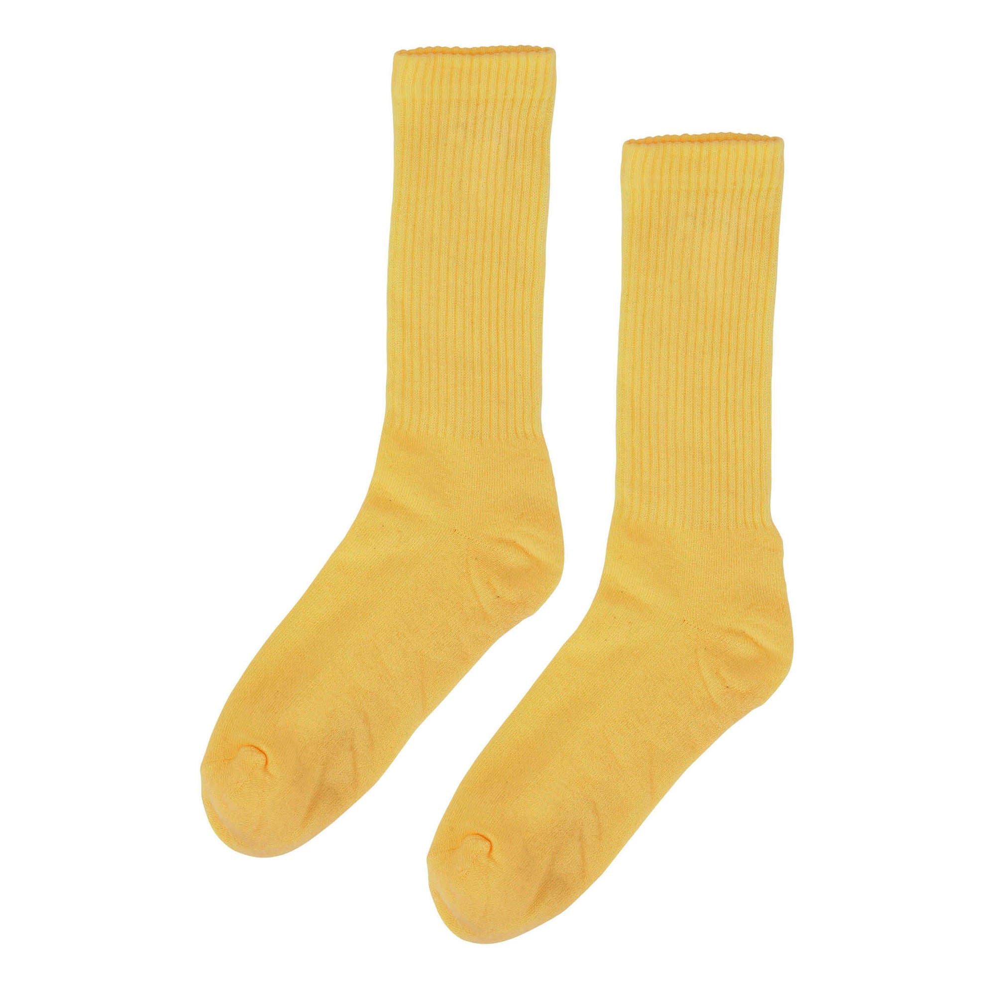Active Organic Sock - burned yellow
