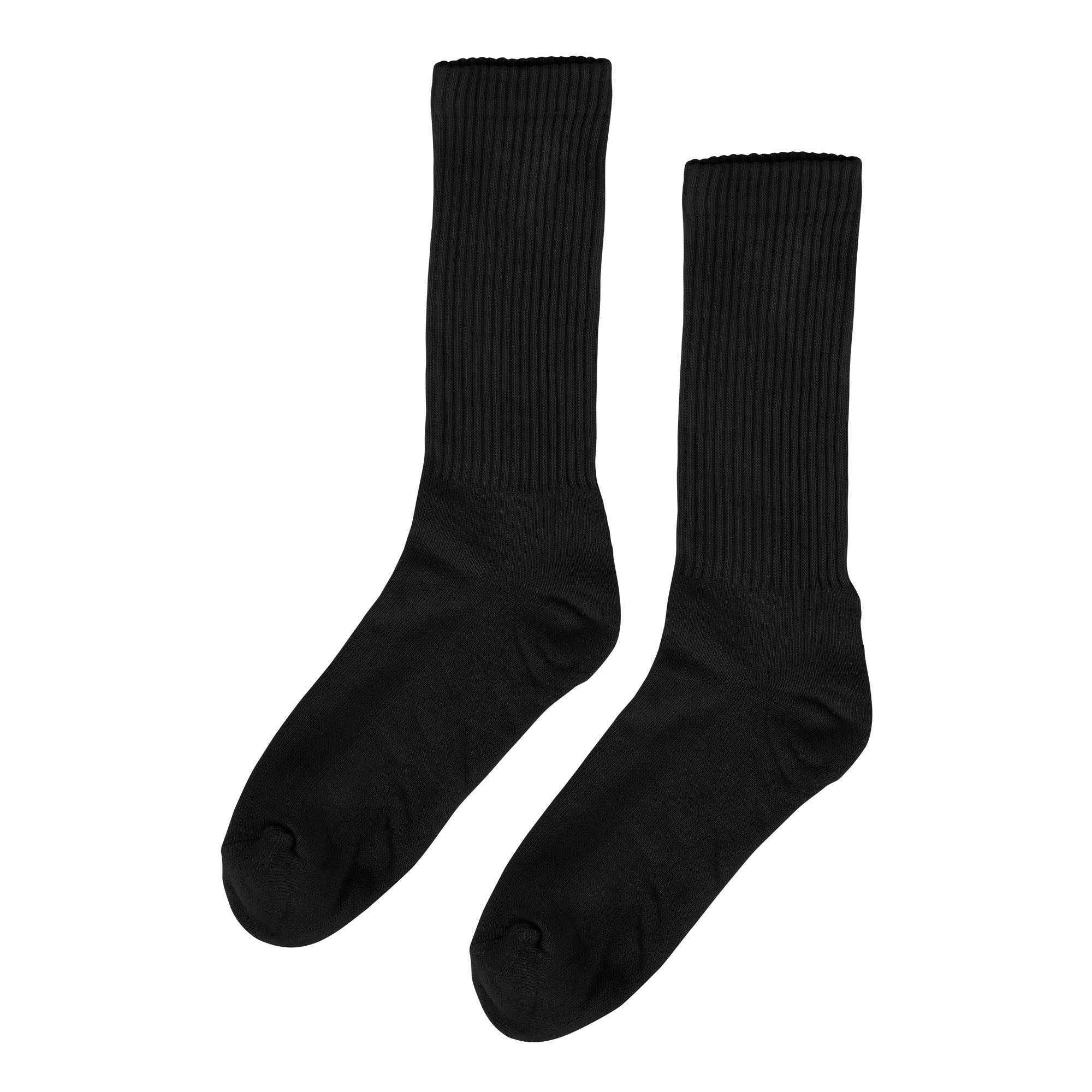 Active Organic Sock - deep black