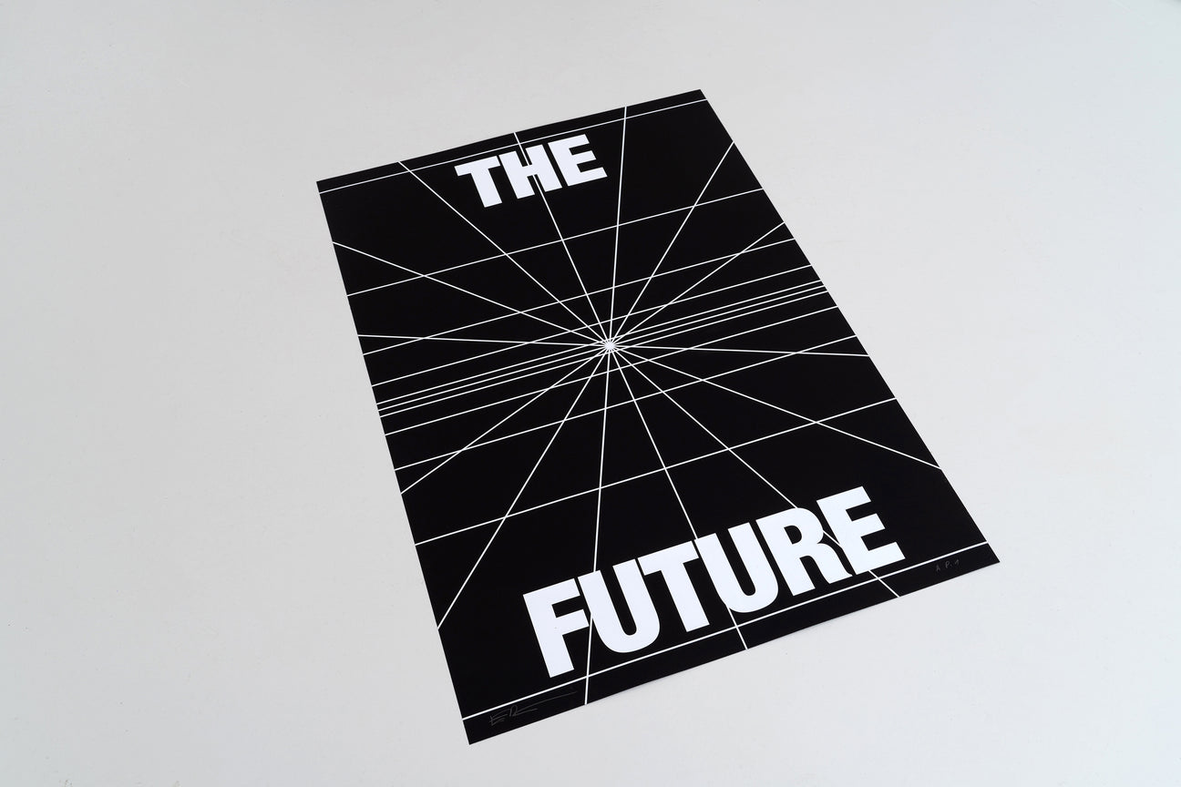 Siebdruck - THE FUTURE 70 x 100 cm